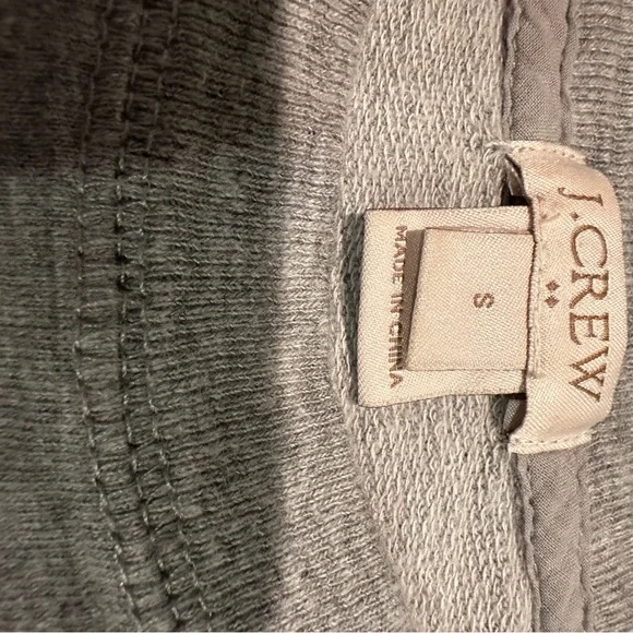J. Crew Factory Gray Floral Sweatshirt - Picture 4 of 4